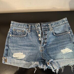 7 for all Mankind jean shorts